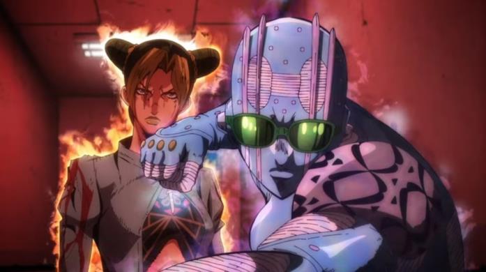 Jojo Stone Ocean anime Jolyne Kujo anime