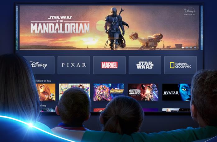 Immagine promozionale di Disney+