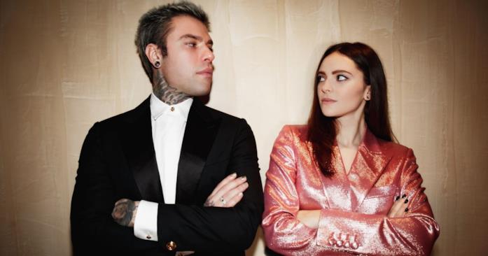 Fedez e Francesca Michielin Fedez e Francesca Michielin si guardano