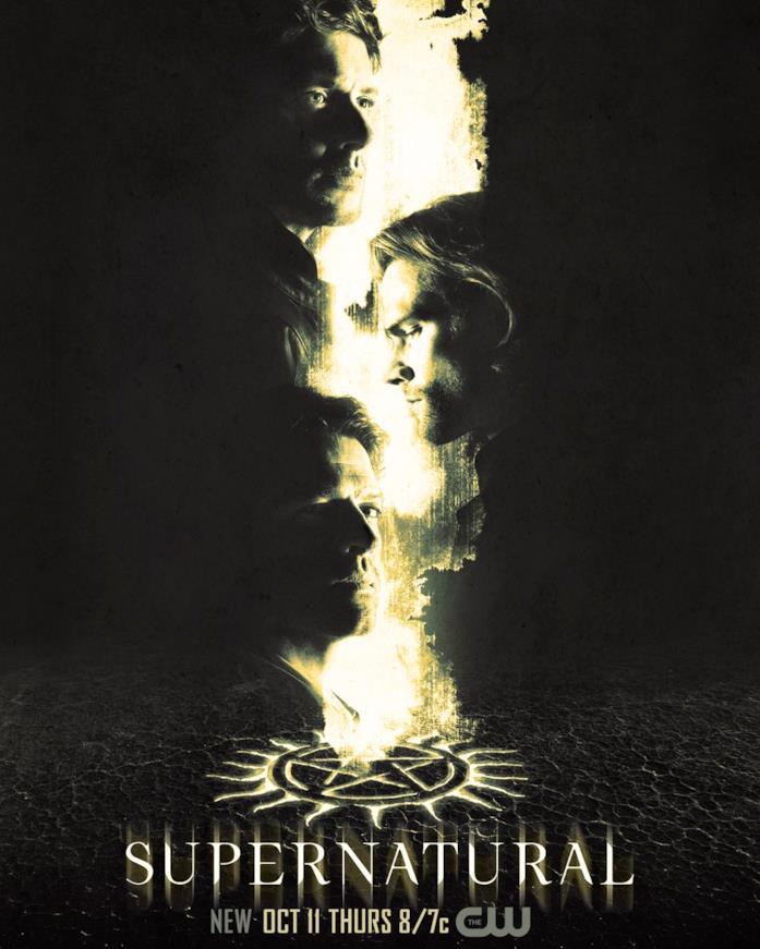 Supernatural: il poster della stagione 14 Il poster di Supernatural 14