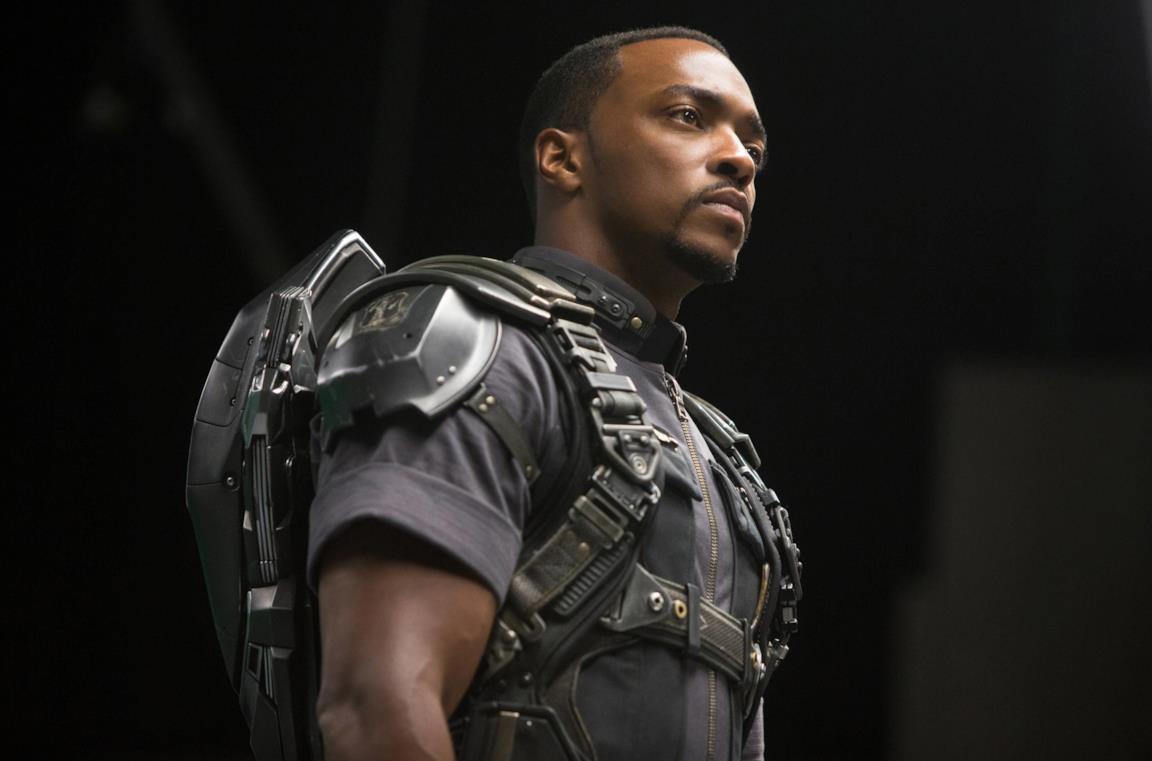 Anthony Mackie in Captain America: The Winter Soldier