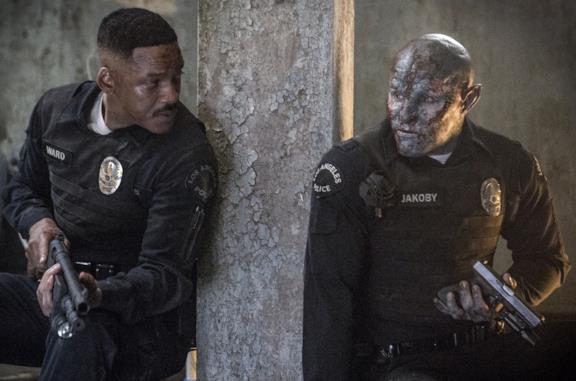 Will Smith e Joel Edgerton sono Daryl Ward e Nick Jakoby in Bright
