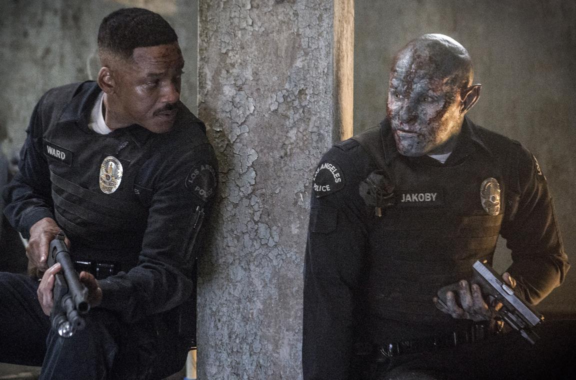 Will Smith e Joel Edgerton sono Daryl Ward e Nick Jakoby in Bright
