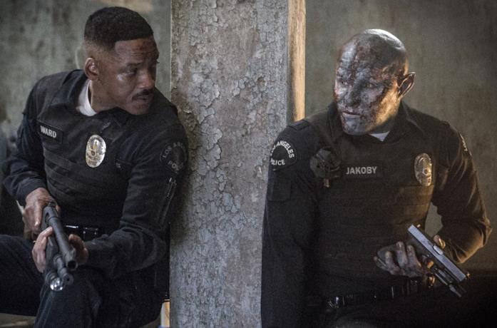 Will Smith e Joel Edgerton sono Daryl Ward e Nick Jakoby in Bright
