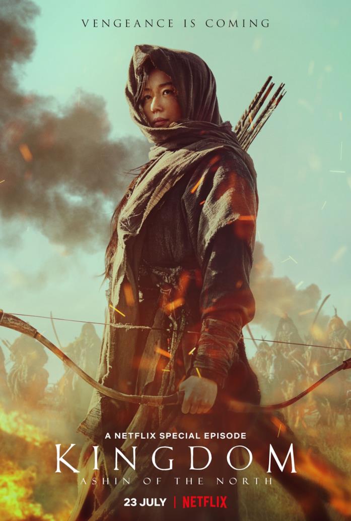 Kingdom: Ashin of the North, gli zombie coreani tornano con uno speciale: trailer e 10 cose da ricordare prima di vederlo Gianna Jun nel poster dello speciale Kingdom: Ashin of the North