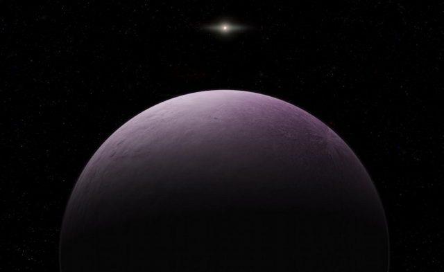 Un'illustrazione del pianeta Farout fornita dal Carnegie Institution for Science