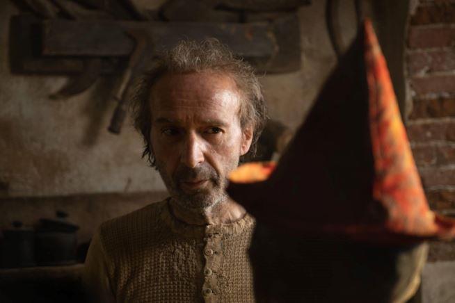 Roberto Benigni è Mastro Geppetto L'attore premio Oscar Roberto Benigni