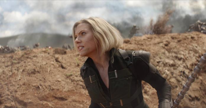 Vedova Nera, una delle prime protagoniste della Fase 4 Scarlett Johansson in Avengers: Infinity War