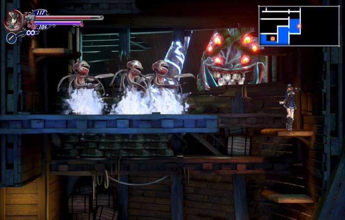 Bloodstained gameplay Bloodstained inizio galeone
