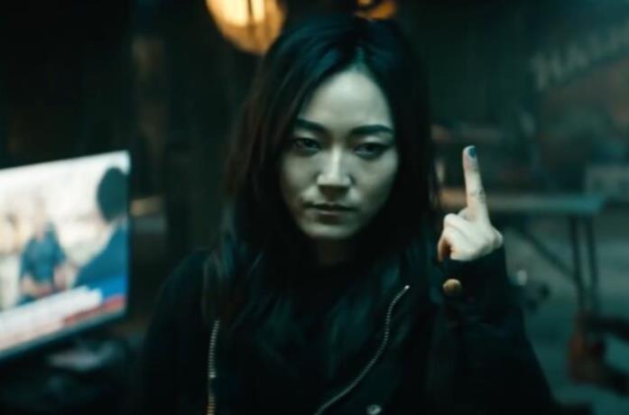 Kimiko Miyashiro di The Boys, parodia di Lobo Primo piano di Karen Fukuhara