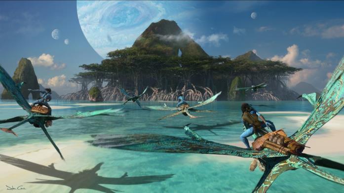 Il concept art di Avatar 2