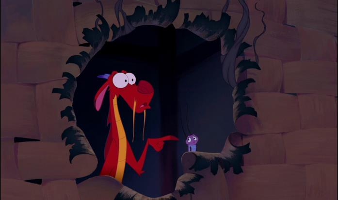 Mushu nel classico Disney