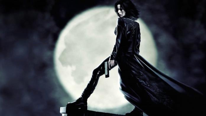 Selene, personaggio simbolo della saga di Underworld Selene, protagonista della serie di Underworld