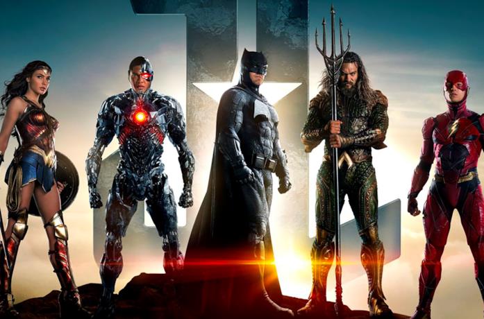 Poster promozionale di Justice League (2017)