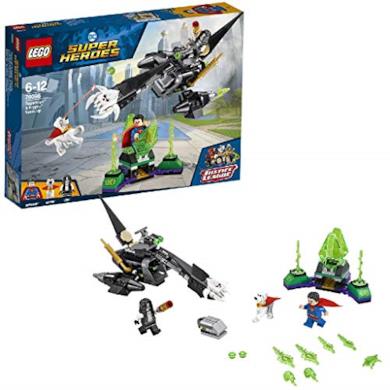 LEGO- Super Heroes L'Alleanza tra Superman e Krypto, Multicolore, 76096