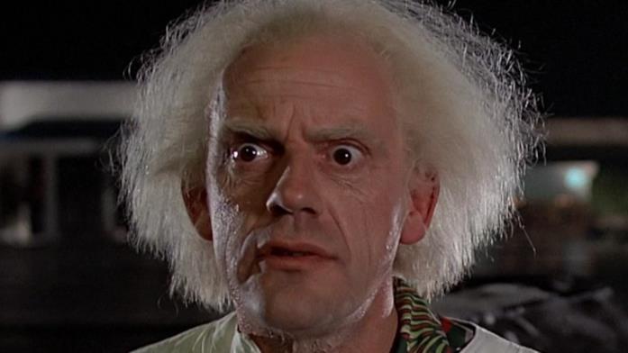 Ritorno al futuro - Christopher Lloyd Una scena di Christopher Lloyd in Ritorno al futuro