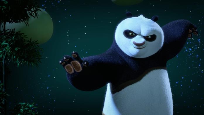 scena Kung Fu Panda - Le zampe del destino Kung Fu Panda - Le zampe del destino: Po Ping scena