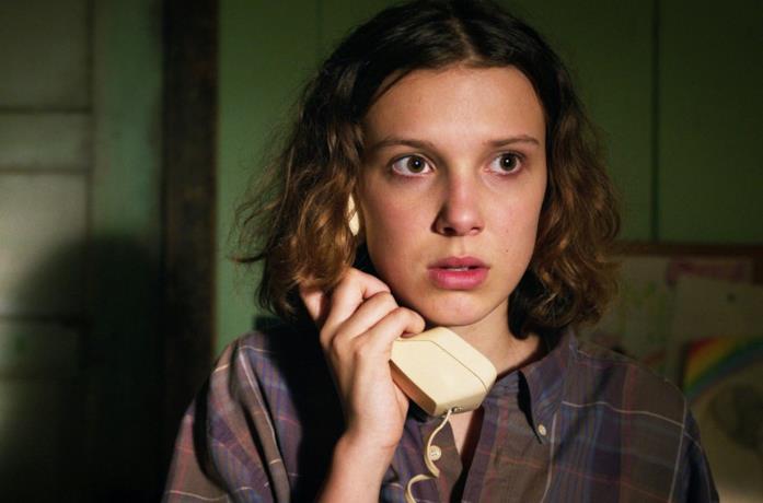 Millie Bobby Brown è Undici in Stranger Things
