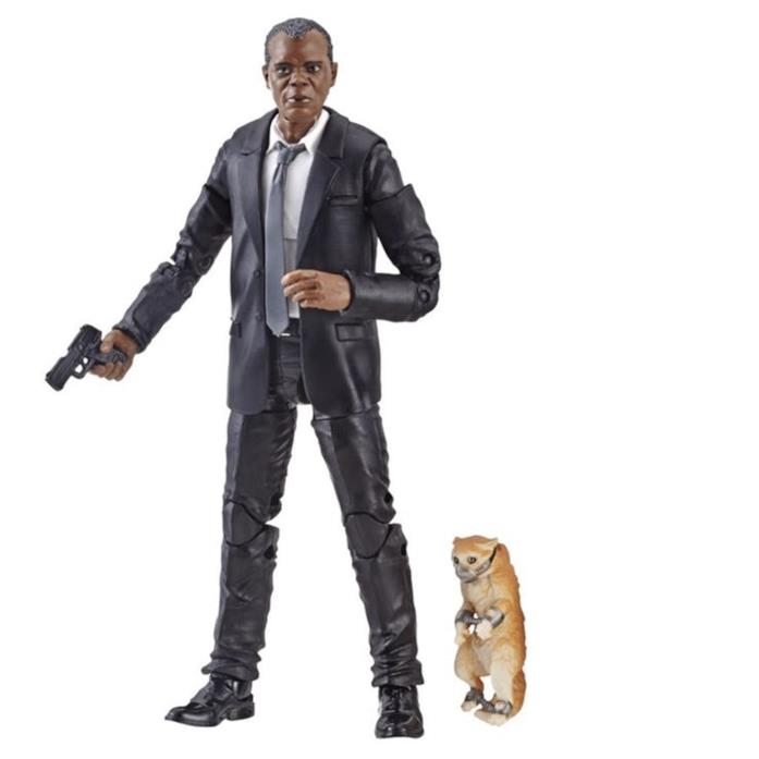 Captain Marvel, l'action figure Marvel Legends di Nick Fury potrebbe aver spoilerato un plot twist Le action figure Marvel Legends di Nick Fury e Goose