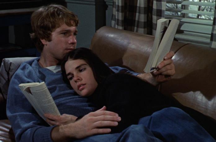 Una scena di Love Story