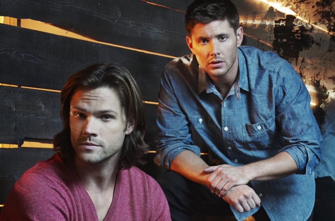 Primo piano di Jared Padalecki e Jensen Ackles