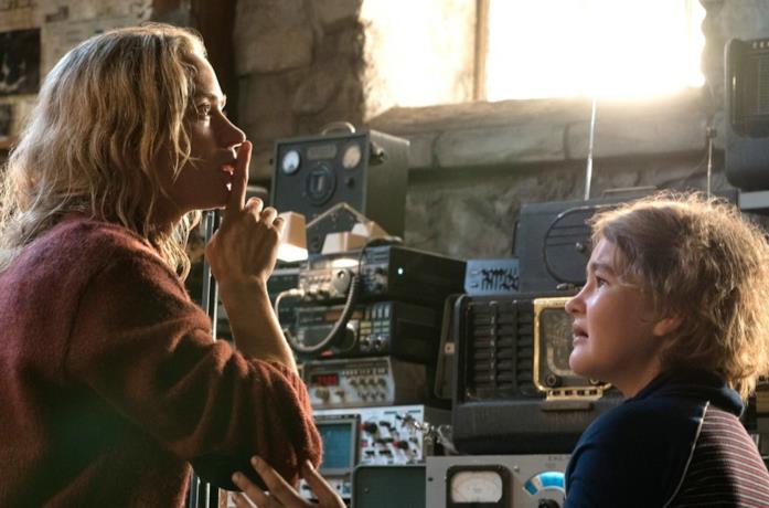 Le protagoniste in A Quiet Place - Un posto tranquillo