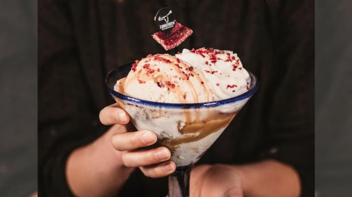 Il gelato di LongHorn Steakhouse al sapore di bistecca