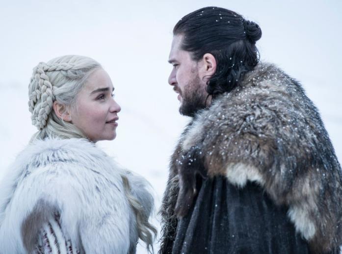 GoT 8: Daenerys e Jon Daenerys e Jon in Game of Thrones 8