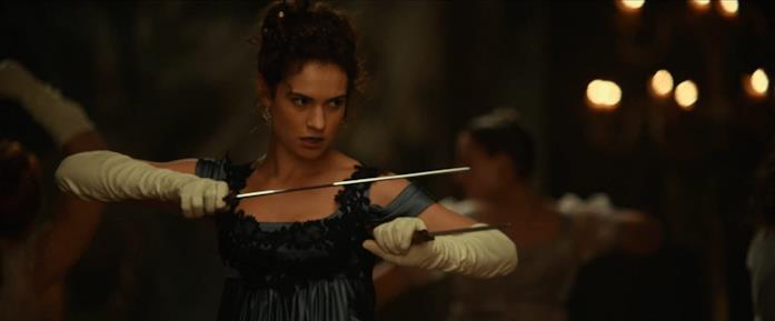 Lily James in PPZ: Pride and Prejudice and Zombies PPZ: Pride and Prejudice and Zombies