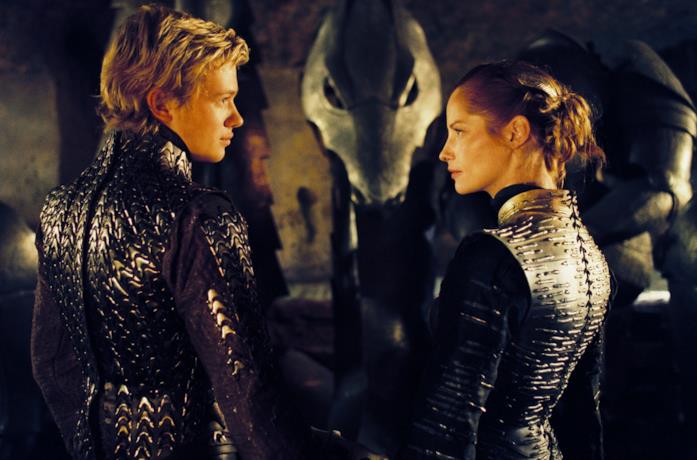 Ed Speleers e Sienna Guillory sono Eragon e Arya