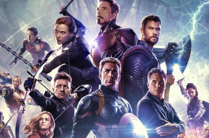 Un'immagine dei Vendicatori nel poster ufficiale di Avengers: Endgame