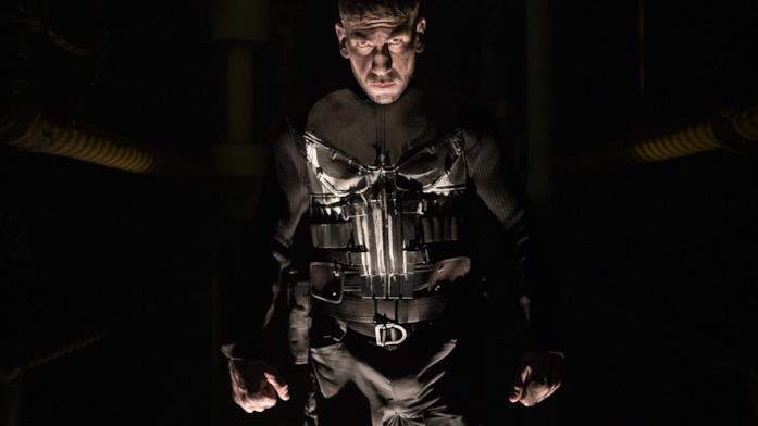 L'inquietante Frank Castle alias The Punisher Jon Bernthal nei panni di The Punisher