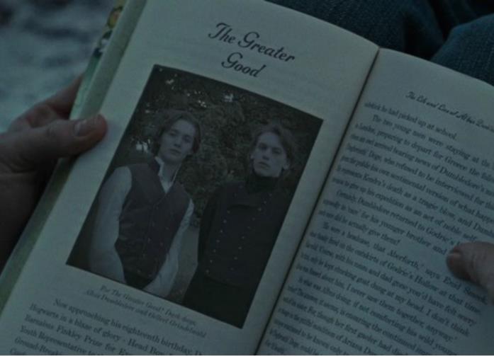 Albus Silente e Gellert Grindewald da adolescenti Albus Silente e Gellert Grindewald in una foto da adolescenti