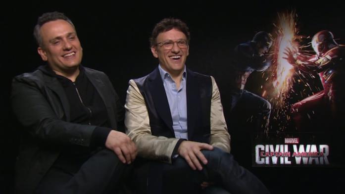 Anthony e Joe Russo I fratelli Russo visibilmente soddisfatti