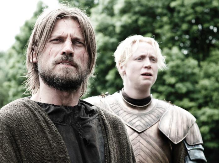 GoT: Brienne e Jaime Brienne e Jaime all'inizio del loro viaggio