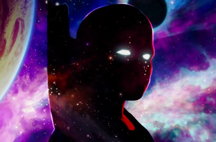 Uatu, l'Osservatore alieno interpretato da Jeffrey Wright