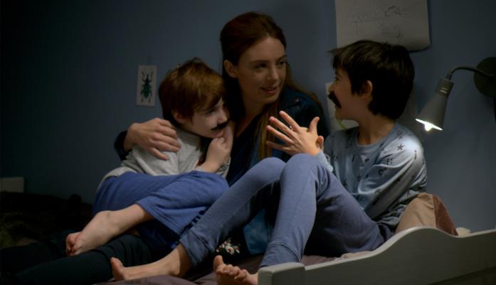 Una scena di Le nostre battaglie Una scena familiare di Le nostre battaglie