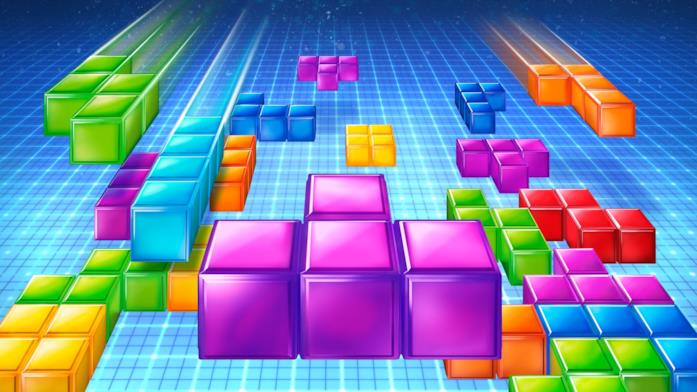 Un'illustrazione di Tetris