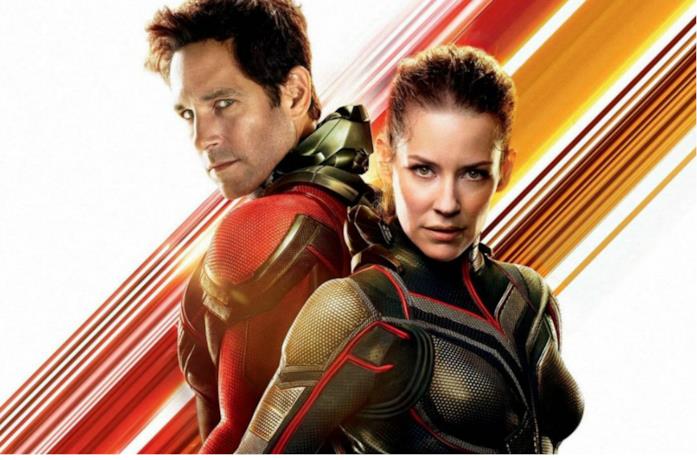 Paul Rudd ed Evangeline Lilly nel poster di Ant-Man and The Wasp
