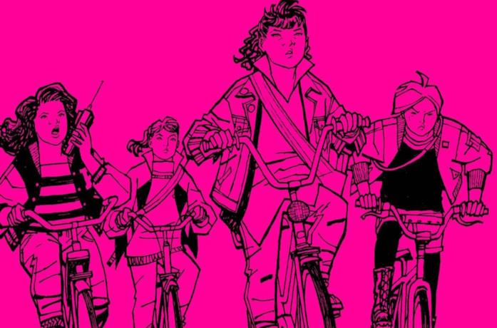 Paper Girls Immagine tratta dai fumetti di Paper Girls