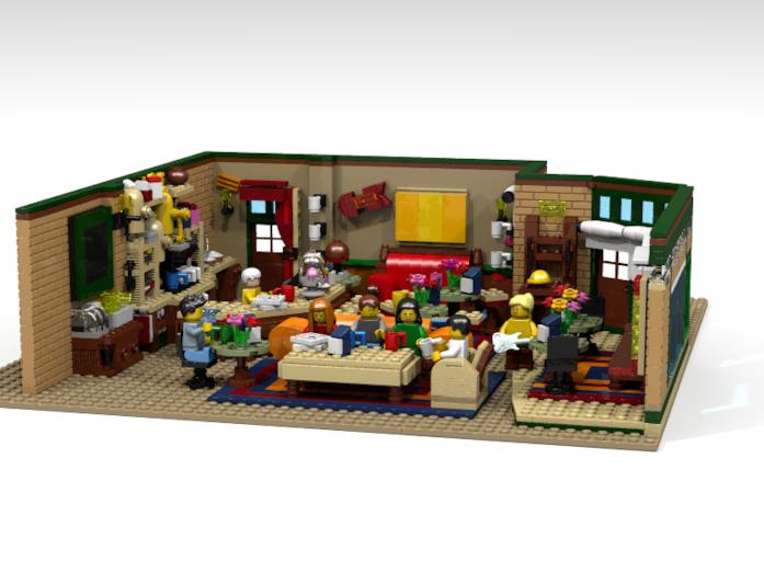 Il Central Perk Coffee di Friends di LEGO Dettagli del set LEGO Il Central Perk Coffee di Friends