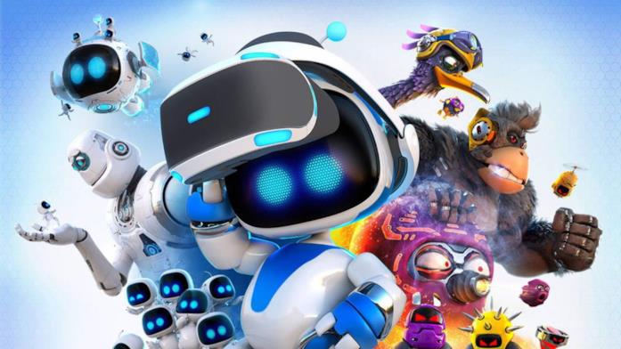 Il protagonista di Astro Bot, il maggior gioco VR per PSVR