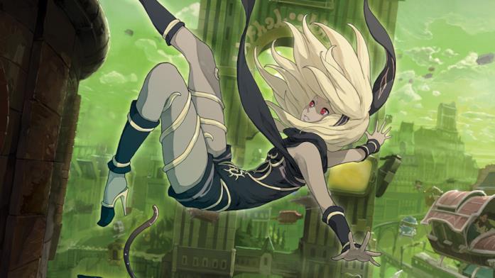 La protagonista di Gravity Rush Remastered vola a gravità zero