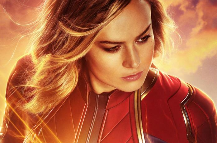 Brie Larson come Captain Marvel