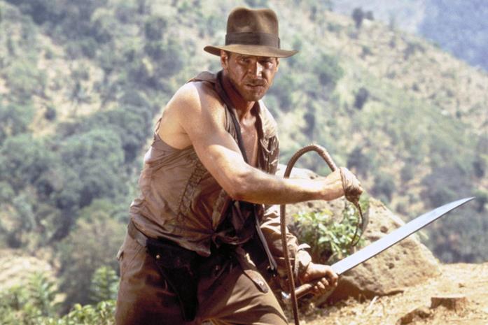 Harrison Ford in una scena della daga di Indiana Jones