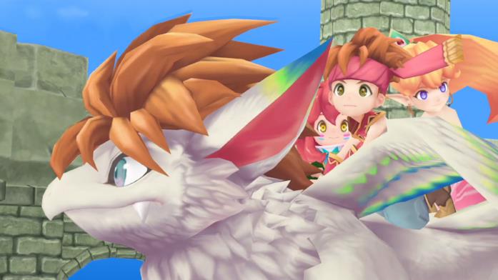 Gli eroi di Secret of Mana Remake