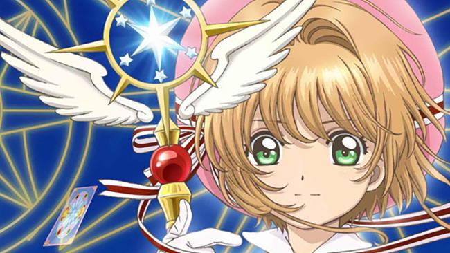 Cardcaptor Sakura: Clear Card, il poster con Sakura che regge lo scettro