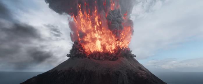 Eternals e l'Emersione: cosa lo collega a Thanos? Un vulcano esplode