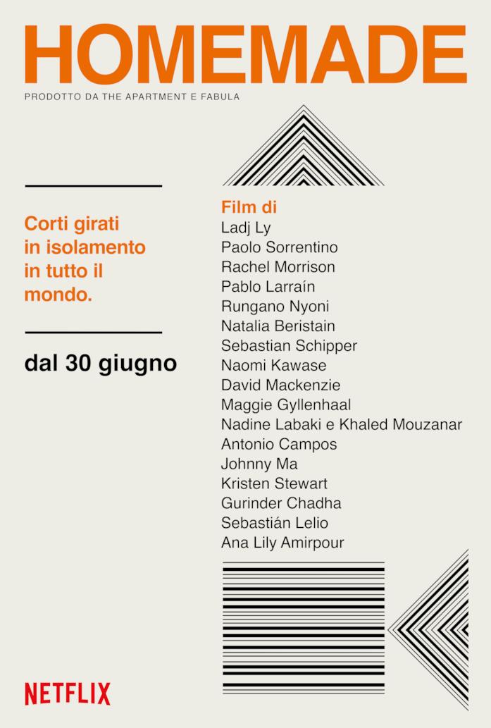 Homemade Il poster dell'antologia di corti