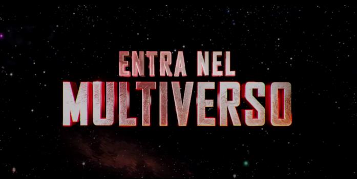 Il Multiverso di What If...? La scritta "Entra nel Multiverso"